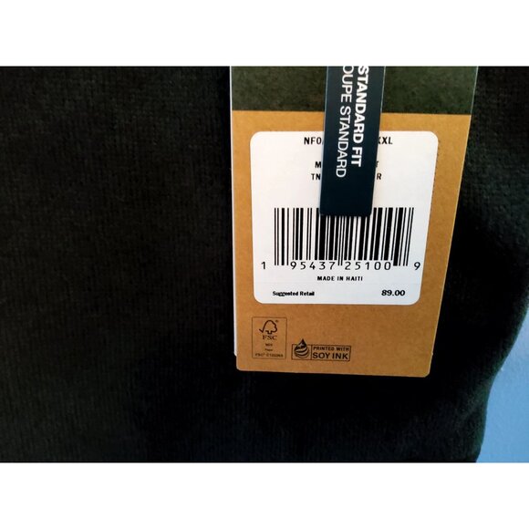 The North Face Mens Black Heather Full-Zip Fleece Vest XXL Soft & Warm Layer For - Picture 7 of 14